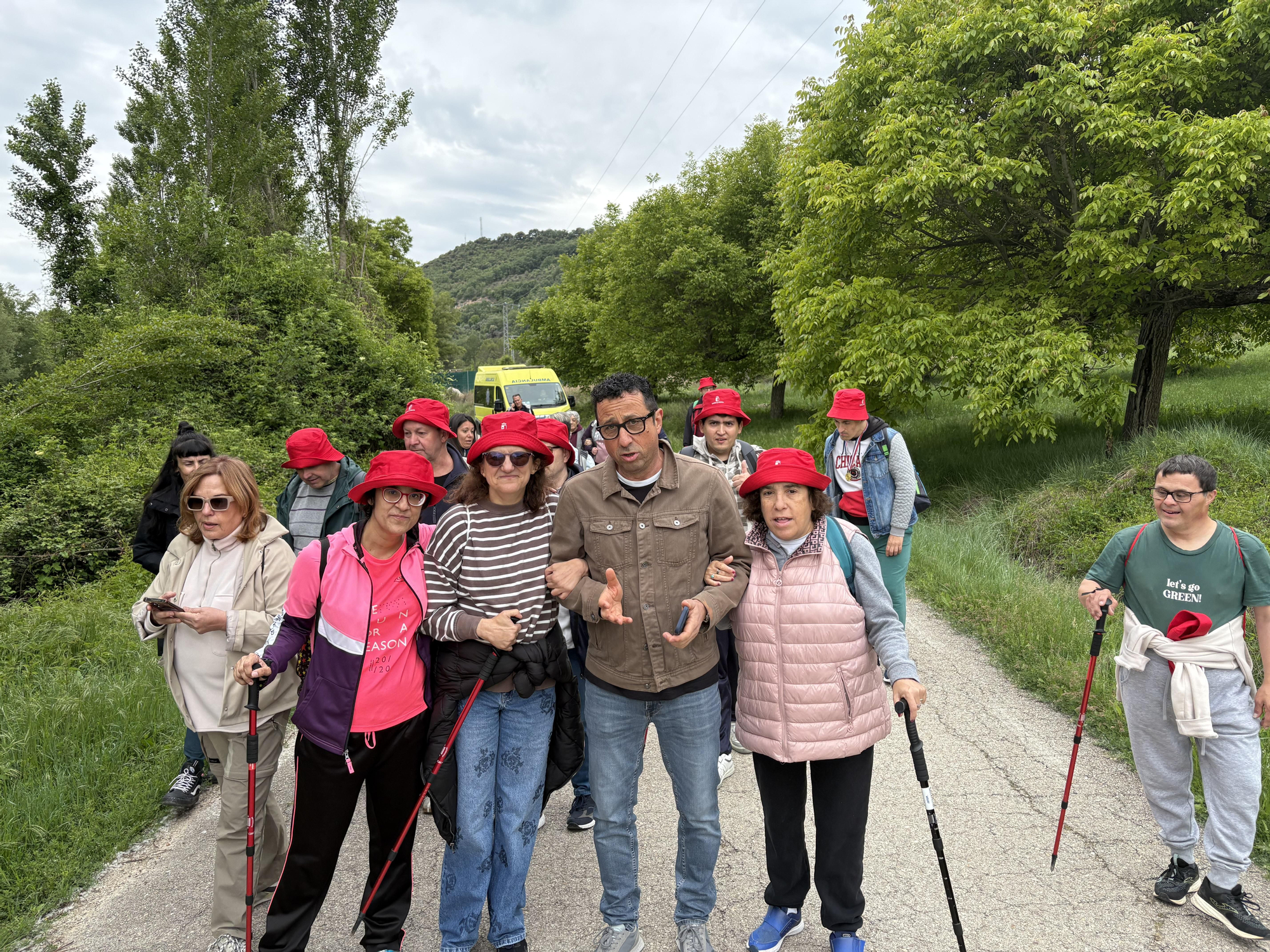 Ruta de senderismo promovida por la Consejería de Bienestar Social