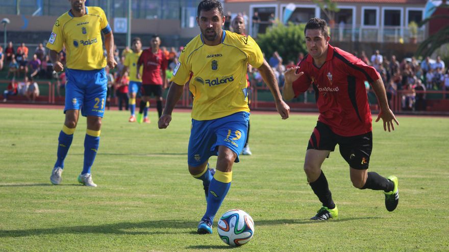 Partido de Las Palmas contra el Mensajero este viernes. Foto: udlaspalmas.es (José Ayut)
