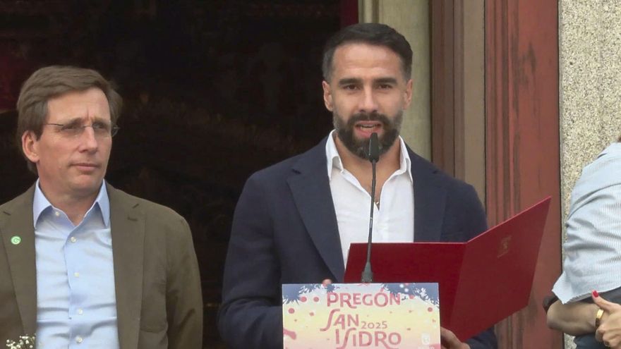 Carvajal, pregonero de las fiestas de Madrid, una ciudad "de moda" que no se pone "frenos"
