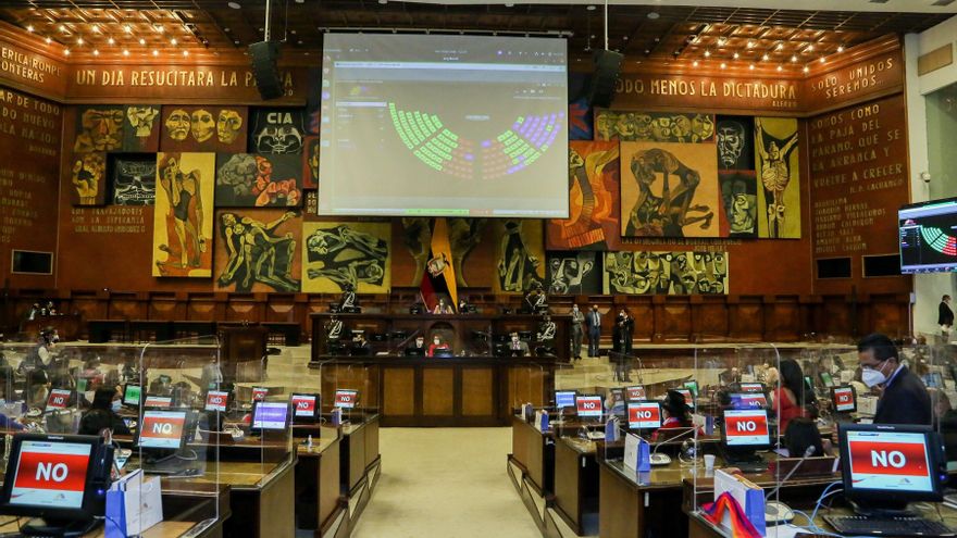 Suspendida la sesión inaugural del parlamento de Ecuador por falta de acuerdo