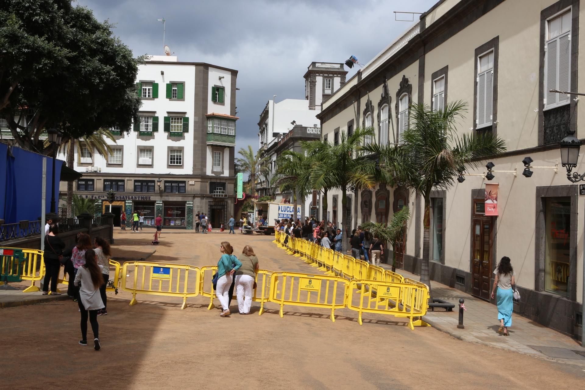 La capital grancanaria se convierte en Casablanca para el rodaje de Allied (Alejandro Ramos)