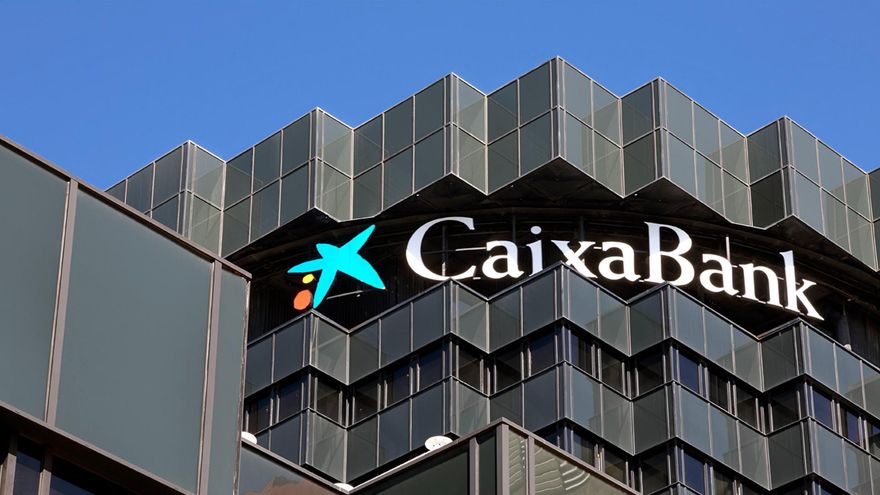 Imagen de la sede de CaixaBank en Barcelona