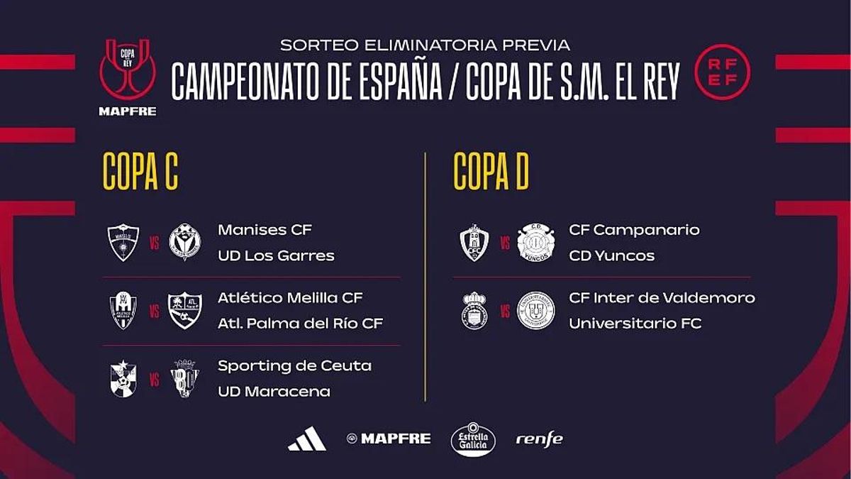 Imagen del sorteo del Atlético Palma del Río