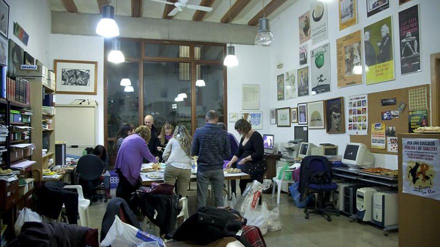 Foto de archivo de la sala de recursos de Ca Revolta.