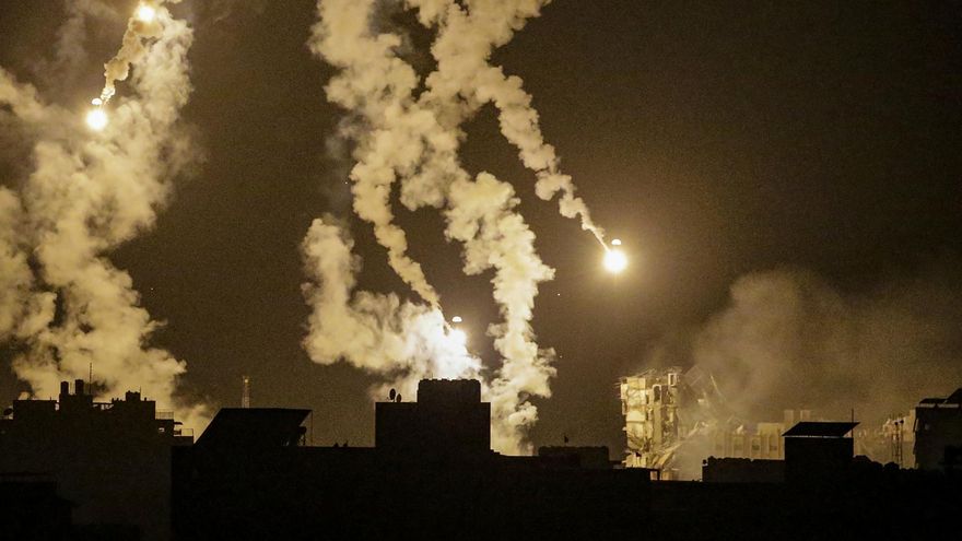 Ataques israelíes sobre la Franja de Gaza, a 5 de noviembre