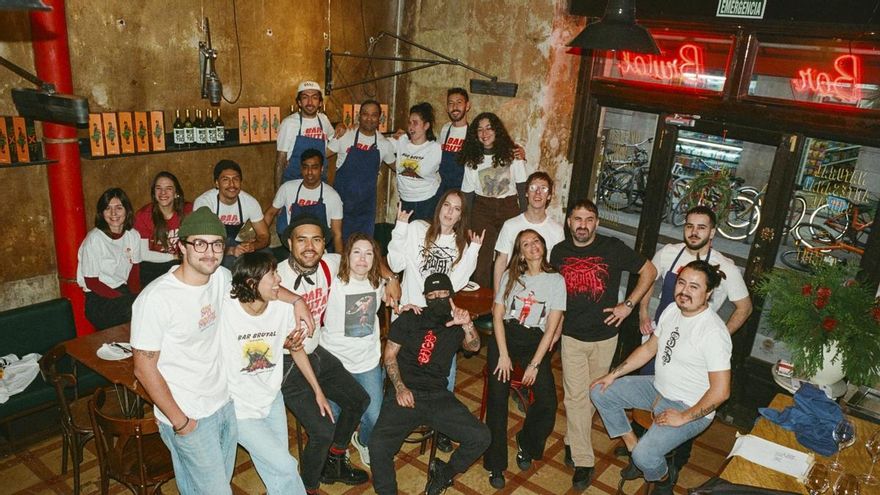 El equipo del Bar Brutal
