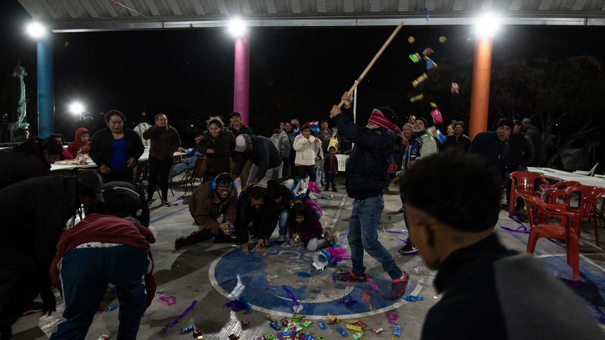 "Posada sin Fronteras" es celebrada por migrantes en la mexicana Saltillo
