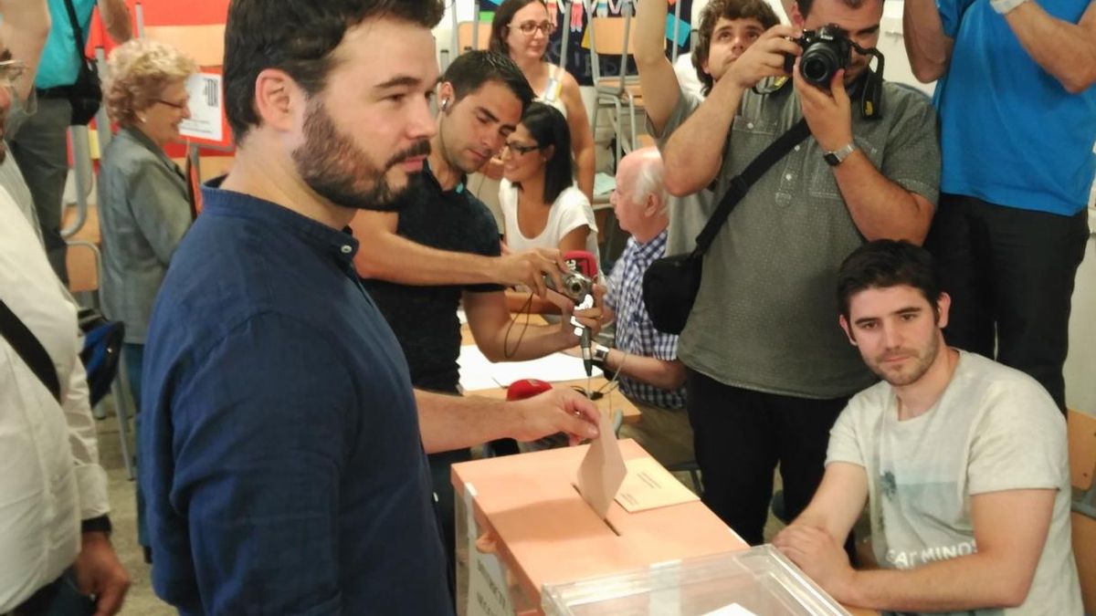 Rufián (ERC): "El PP saca un diputado por cada caso de corrupción"