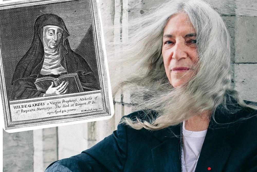 Hildegarda de Bingen y Patti Smith en el Pabellón del Vaticano