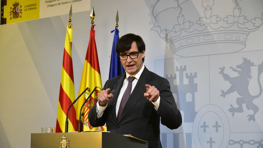 El ministro de Sanidad, Salvador Illa