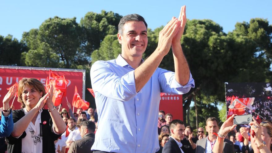 Escrutado el 81% escrutado, el PSOE gana con 123 escaños, seguido del PP con 65 y Ciudadanos con 57