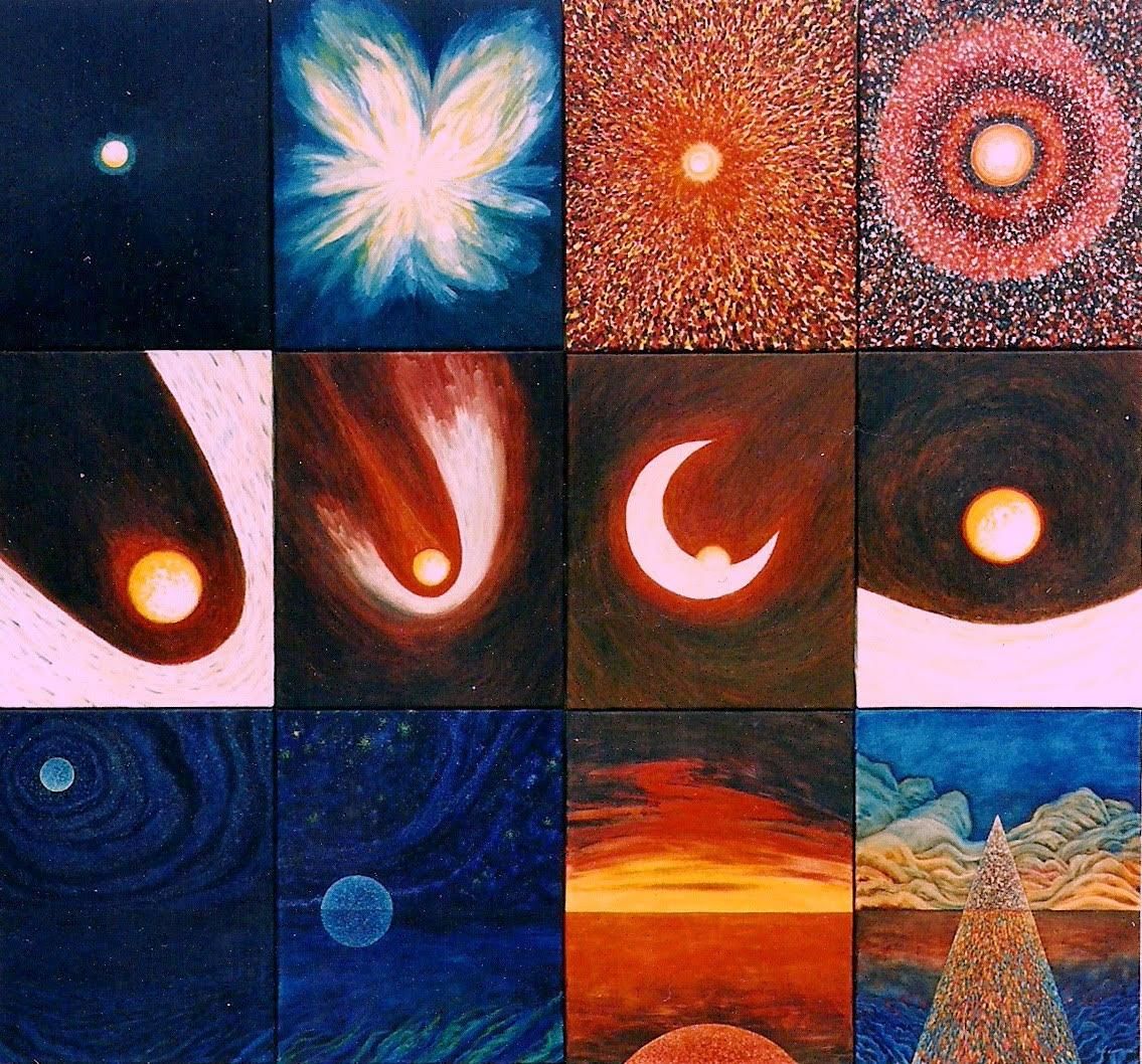 Exposición 'El origen del mundo', 1998, Ateneo de La Laguna, Tenerife. ÓSCAR LORENZO