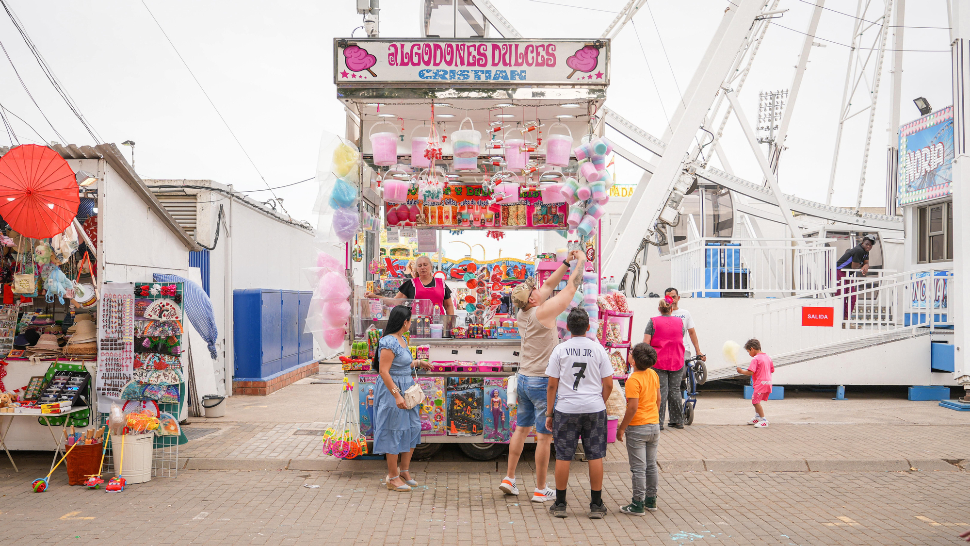 Ambiente del domingo de feria