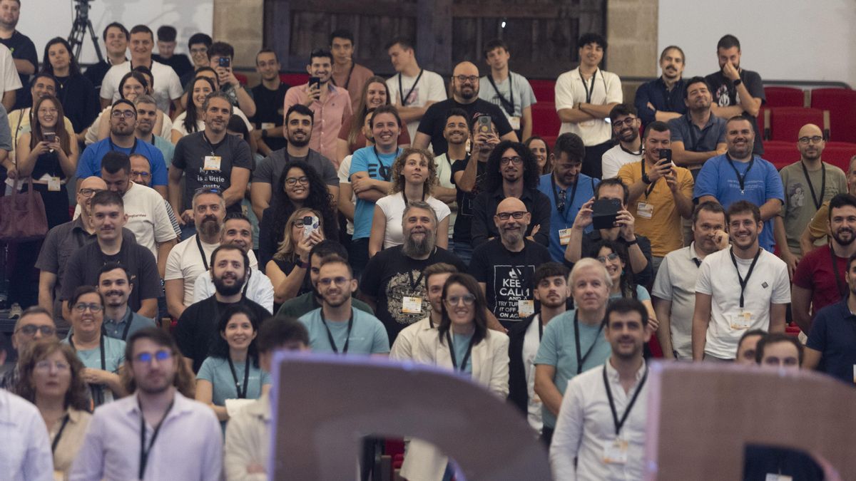 Algunas de las personas participantes en las charlas del año pasado