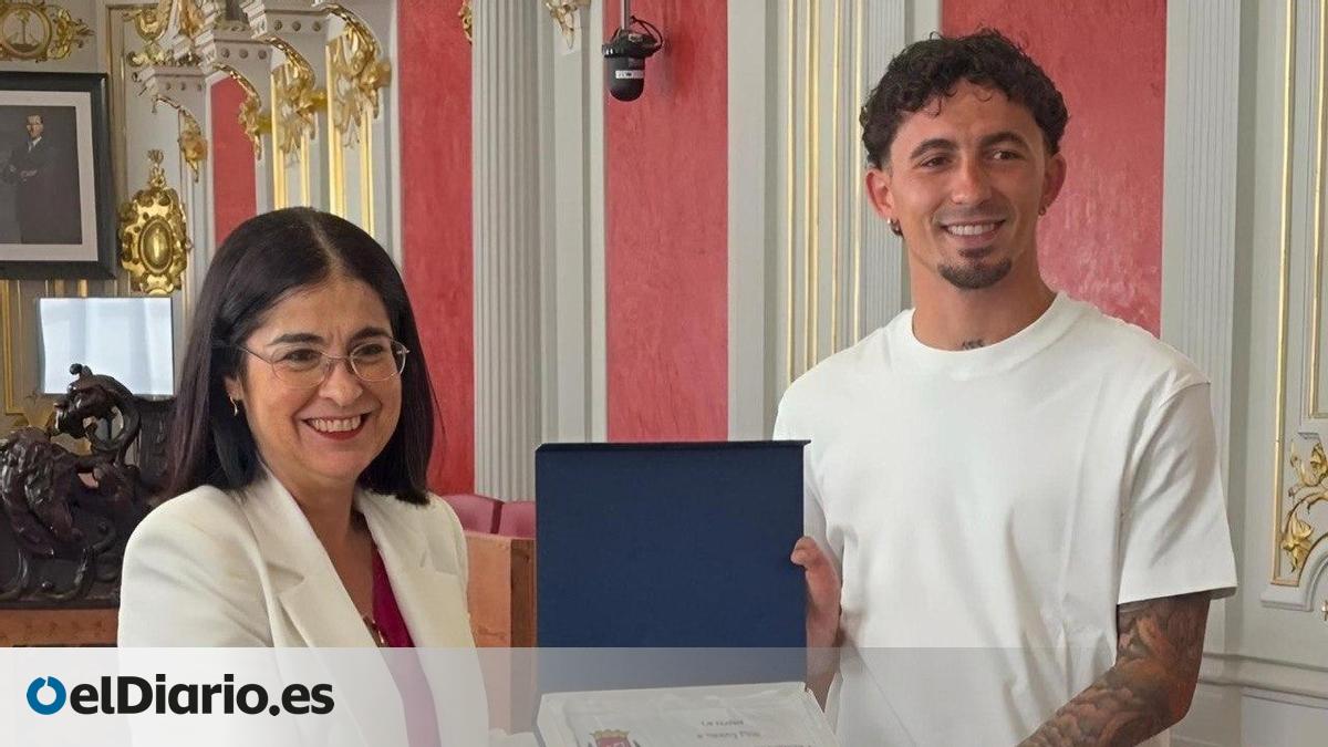 Yéremy Pino: “Siempre he llevado incondicionalmente la bandera de Canarias allá donde voy”