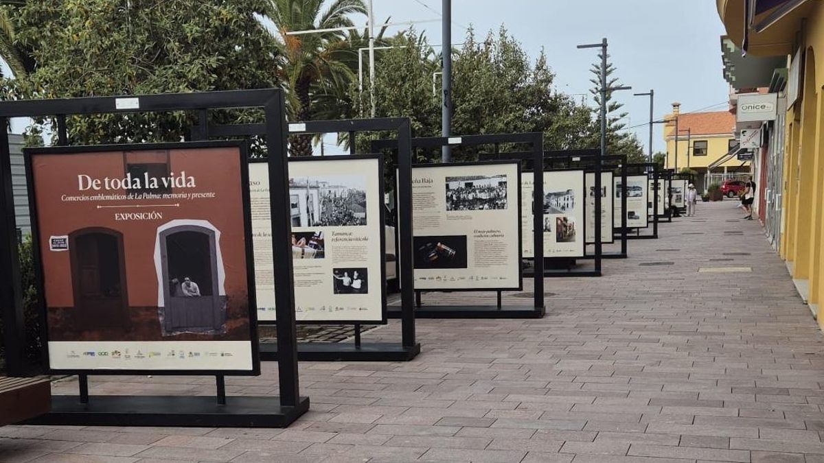 La exposición ‘De toda la vida. Comercios emblemáticos de La Palma: memoria y presente’ recorre la isla para poner en valor su comercio histórico y actual