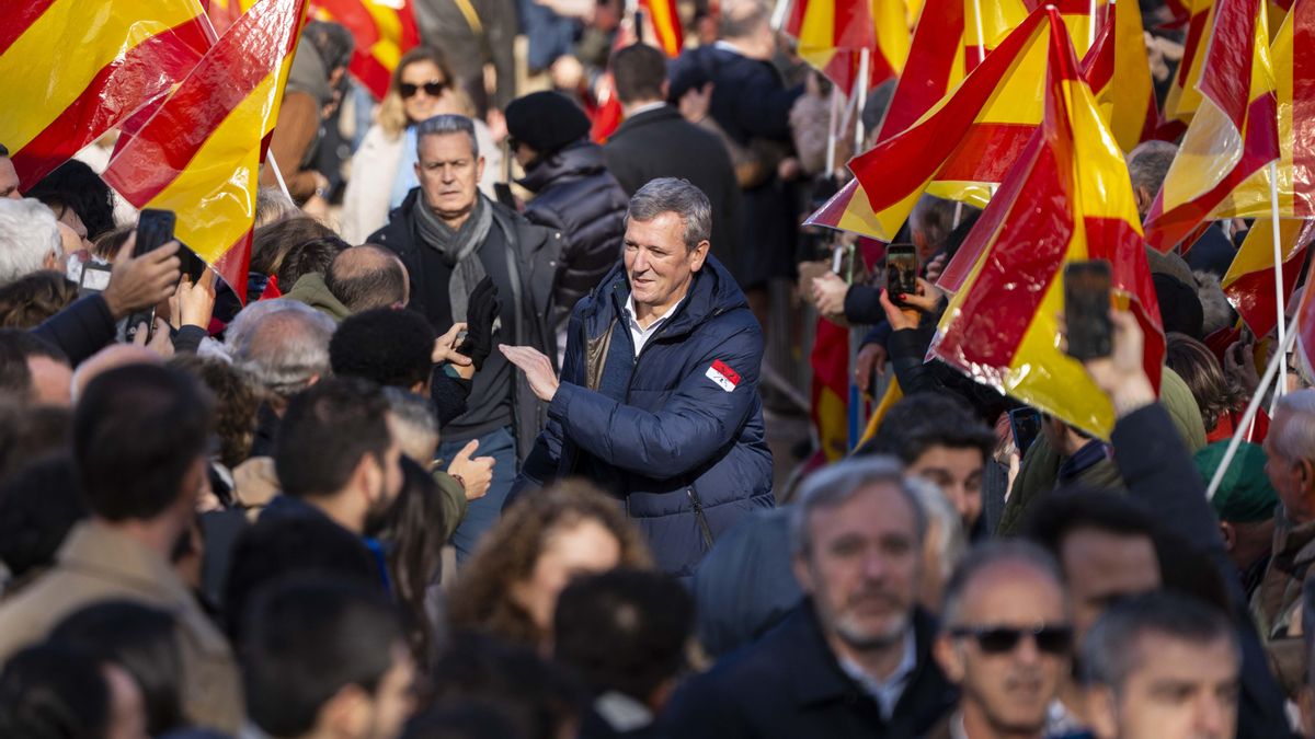 Rueda defiende la manifestación contra el Gobierno mientras critica las que se convocan por sus políticas en Galicia