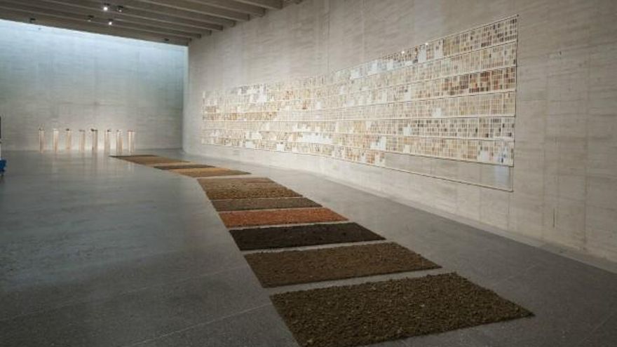 Herman de vries, earth from león, 2017. Colección MUSAC