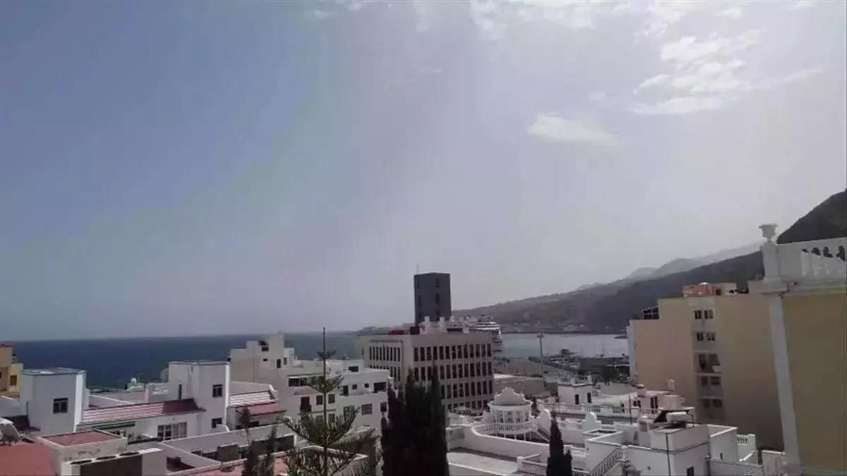 Imagen de archivo de un día de calor en Santa Cruz de La Palma.