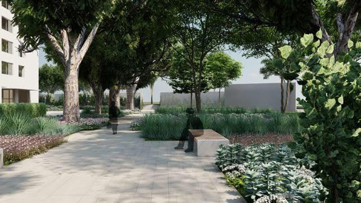 El proyecto prevé 279 nuevos árboles.