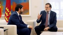 López Miras pide a Rajoy una reforma constitucional que garantice el agua