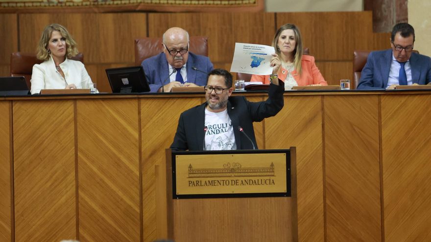 Un diputado pide amparo al Parlamento andaluz tras recibir una querella del fiscal acusándole de "libertinaje de expresión"