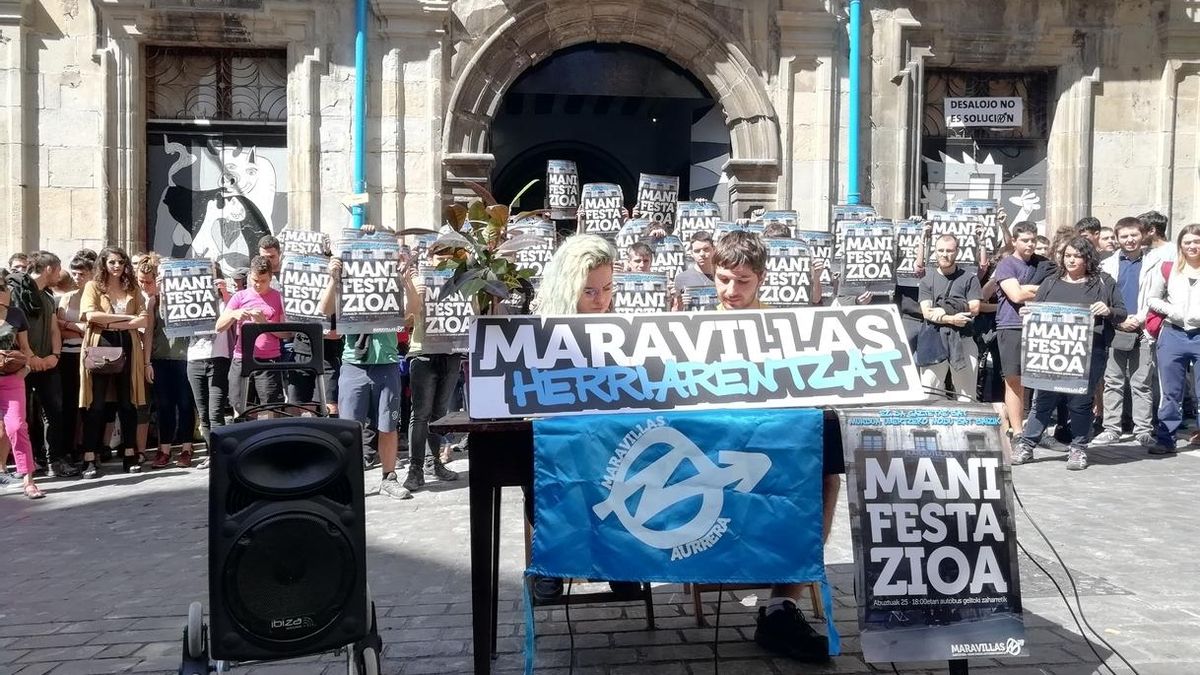AM-La Asamblea del 'gaztetxe Maravillas' dice que el Gobierno es el "responsable" y que "había alternativas al desalojo"