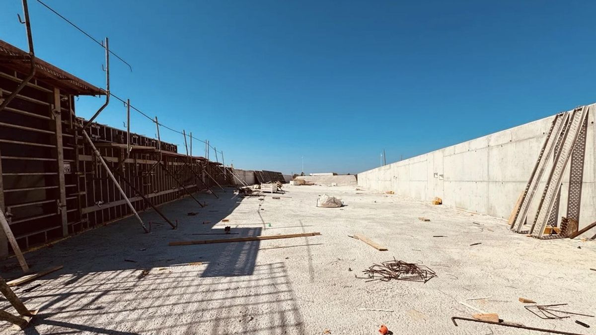 Estado de unas obras que está previsto que finalicen en noviembre