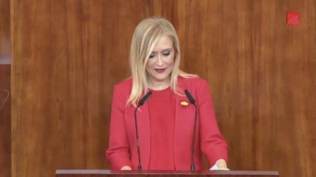 Cifuentes rechaza corrupción en su Gobierno: "Nada ni nadie me va a apartar de la tolerancia 0 contra la corrupción"