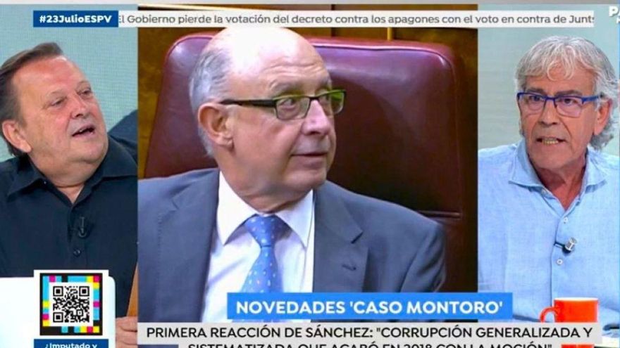 Tensión en 'Espejo Público' con la 'amenaza' de un colaborador a otro: "No voy a tener piedad contigo"