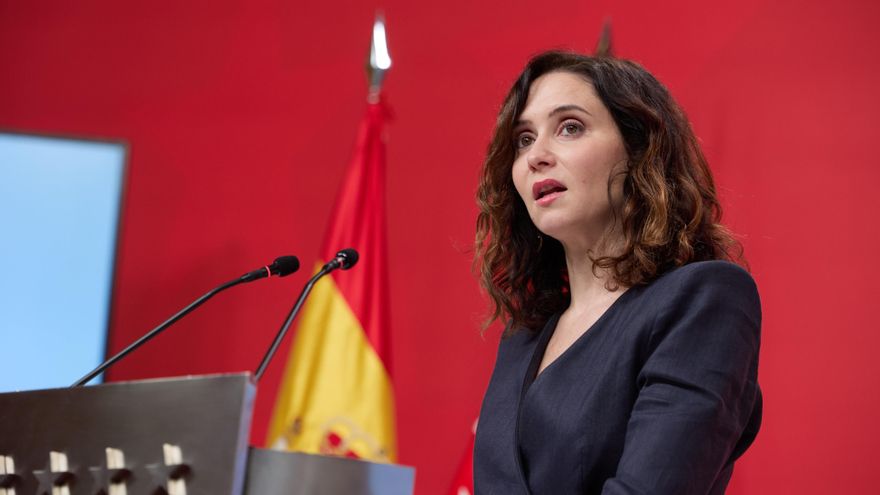 Archivo - La presidenta de la Comunidad de Madrid, Isabel Díaz Ayuso, ofrece una rueda de prensa tras la reunión del Consejo de Gobierno