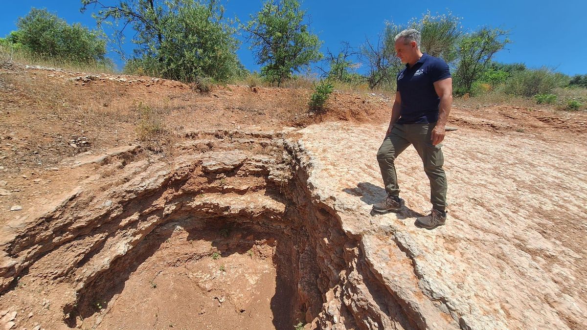 Puerto Escaño, en Carcabuey, candidato a convertirse en referencia mundial del paso del Jurásico al Cretácico