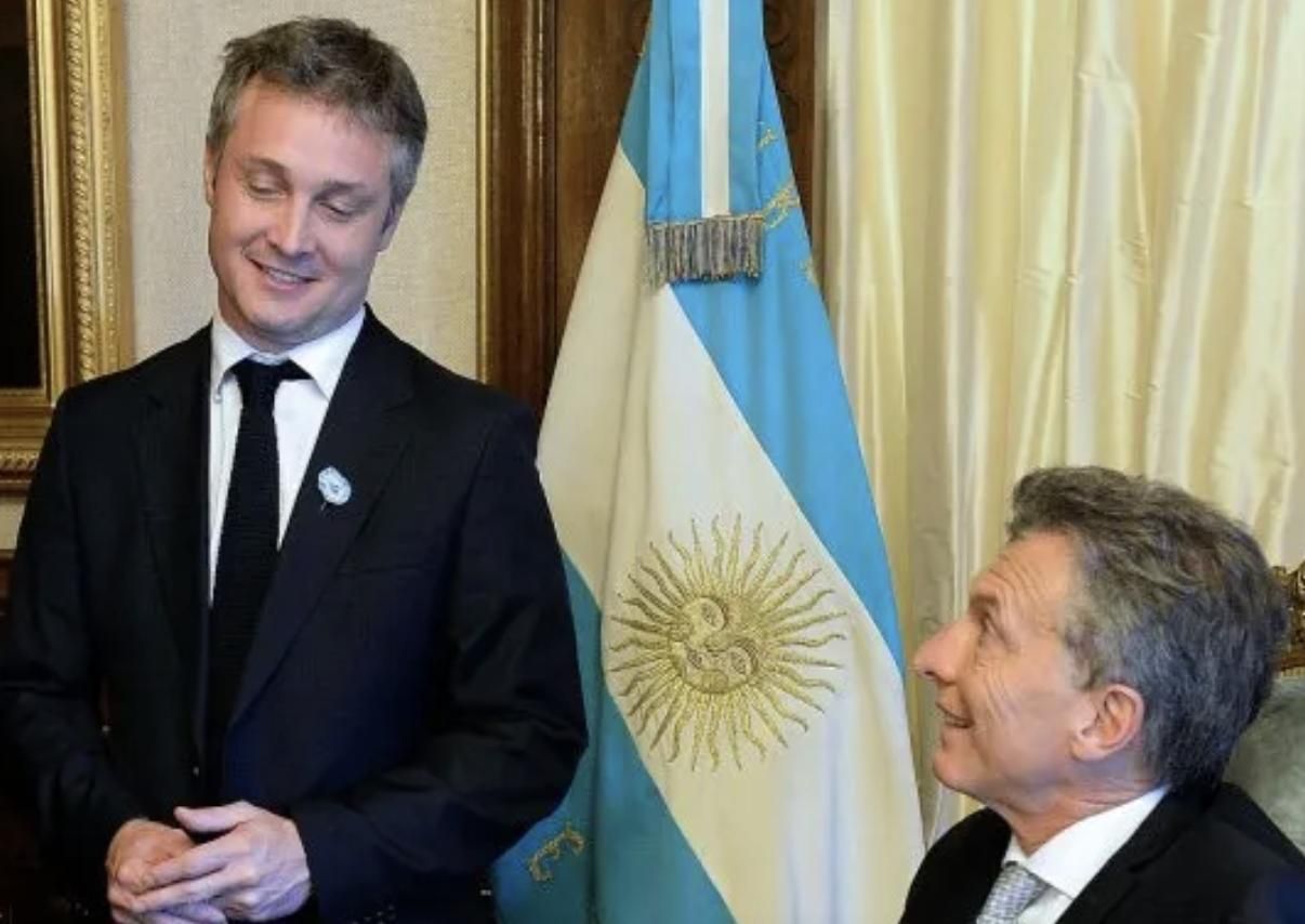 Fernando de Andreis con Macri, en la Casa Rosada, durante el gobierno de Cambiemos. Ahora es candidato a diputado por La Libertad Avanza.