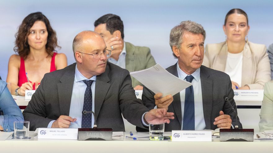 Feijóo denounces "political violence" On the Vuelta after obviating the aggressions to Sánchez and the attacks on party venues