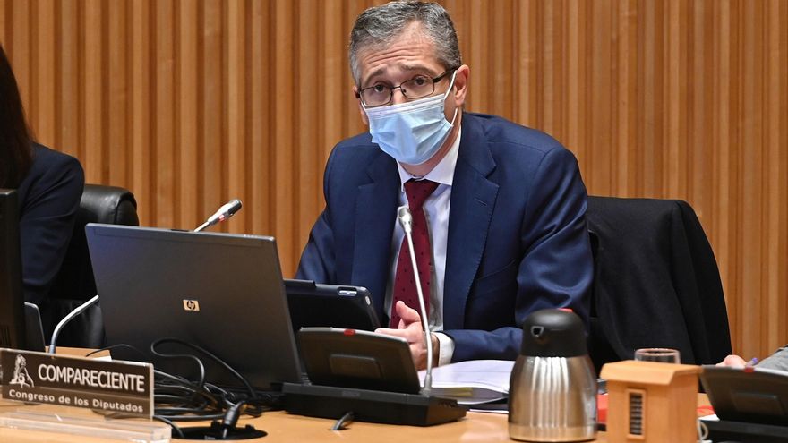 El gobernador del Banco de España, Pablo Hernández de Cos. EFE/Fernando Villar/Archivo