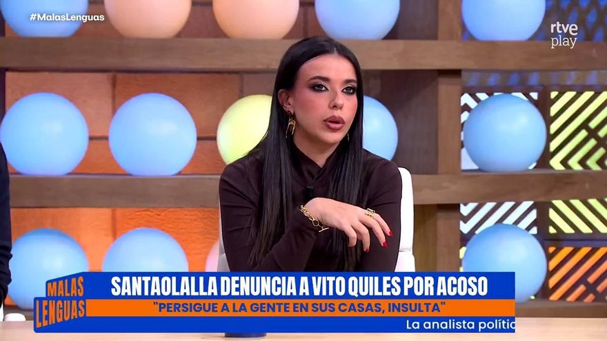 Sarah Santaolalla denuncia a Vito Quiles por acoso: "Ya está bien de impunidad con estos fascistas"
