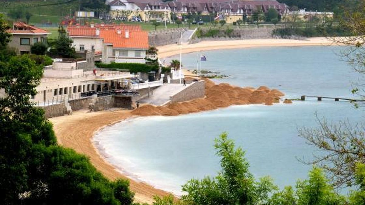 Playas de Los Peligros y La Magdalena en Santander.