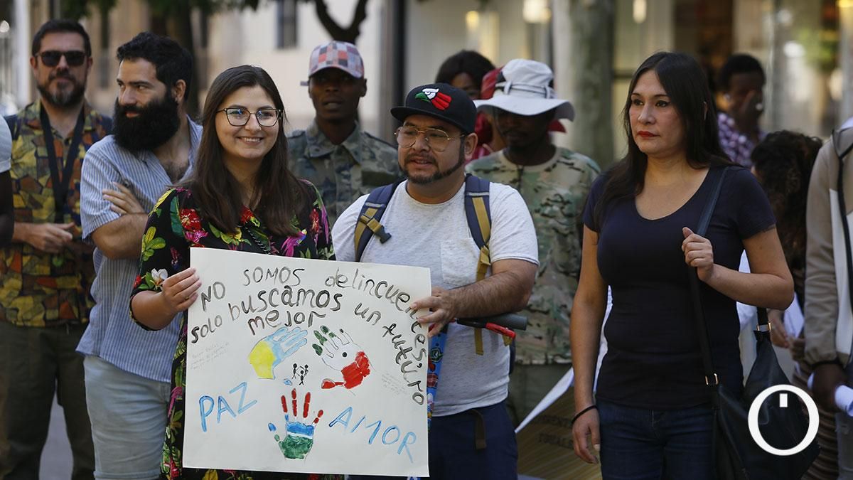 Flash-mob para celebrar el Día del Refugiado en Córdoba