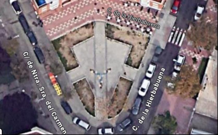 Vista aérea del solar