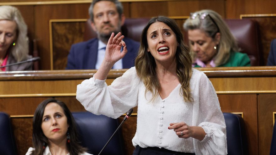 La ministra de Igualdad, Irene Montero.