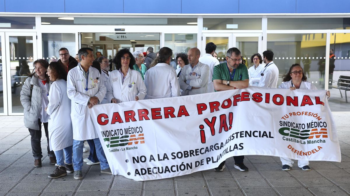 Los médicos vuelven a la huelga en Castilla-La Mancha: “Basta de sobrecargas y de falta de planificación”