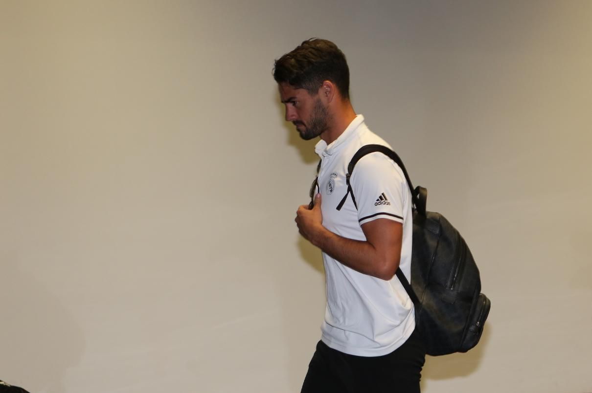 Isco a su llegada a Gran Canaria (ALEJANDRO RAMOS)