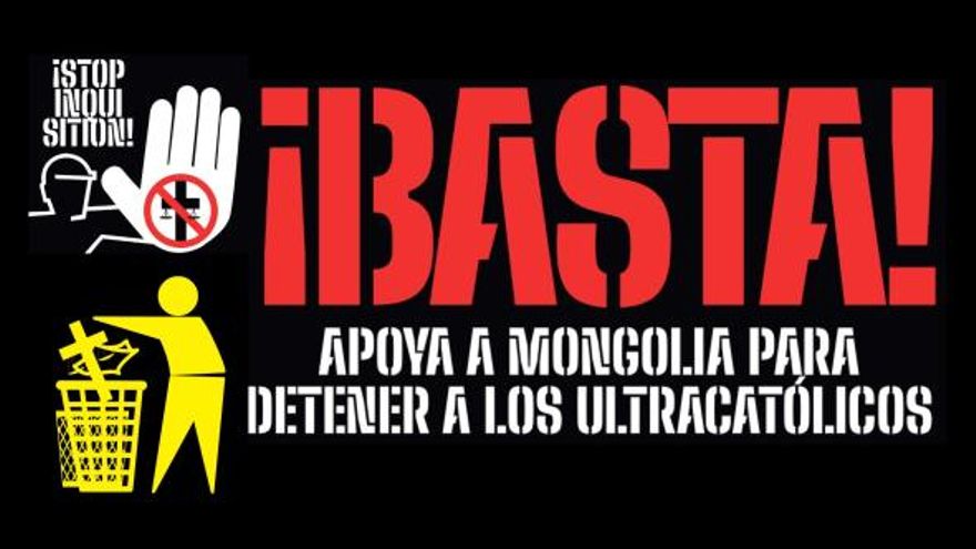 La revista 'Mongolia' lanza una campaña para querellarse por acoso contra grupos ultracatólicos