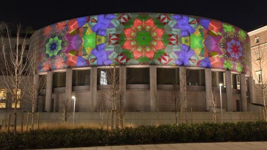 Una colorida proyección iluminará la fachada del Senado por la semana del arte: fechas y horarios