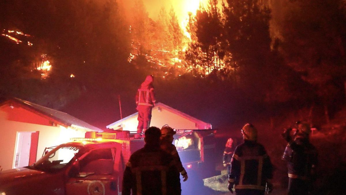 Incendios en Chubut: el gobernador Nacho Torres dijo que fue intencional y que irá por los responsables