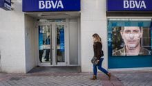 Una oficina de BBVA en España