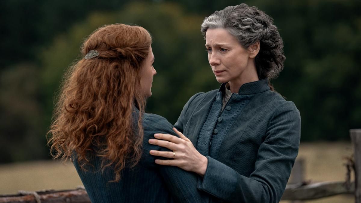 Caitriona Balfe en el final de 'Outlander'