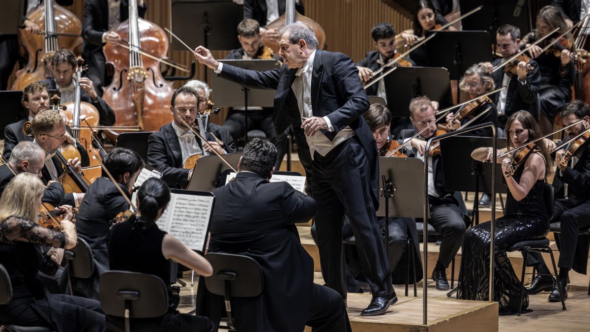 Un momento de la interpretación de la ‘Tercera’ de Brahms.
