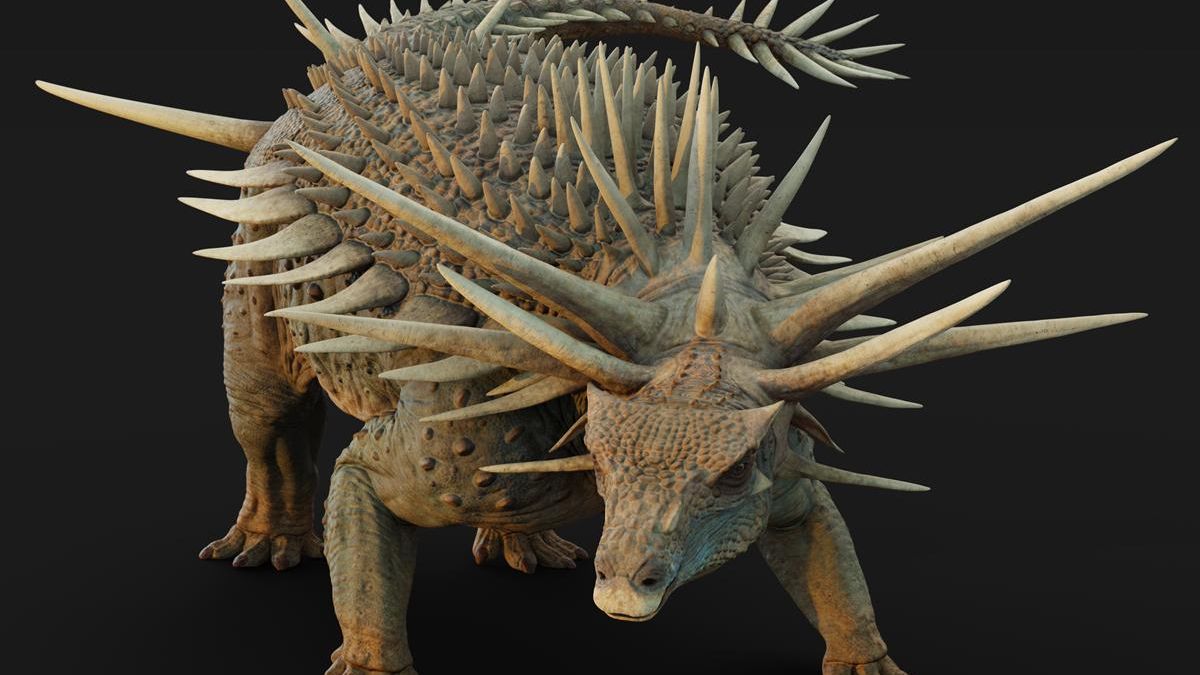 El dinosaurio acorazado más antiguo del mundo parecía una fortaleza viviente cubierta de pinchos