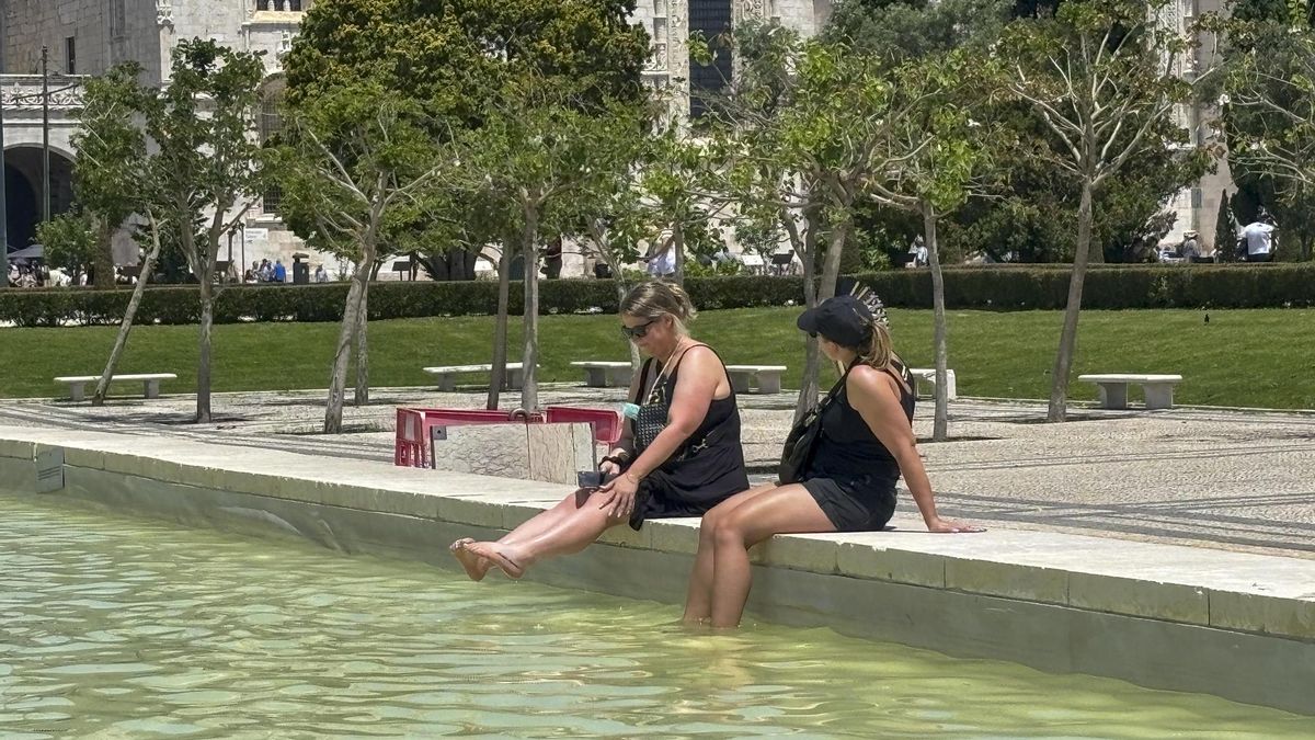 Las temperaturas llegaron hasta los 38 grados este martes en Portugal en plena ola de calor